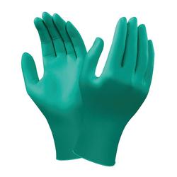Ansell Touch N Tuff 92-600 Latex Gloves Large Green (Pack of 1000) AN92-600L