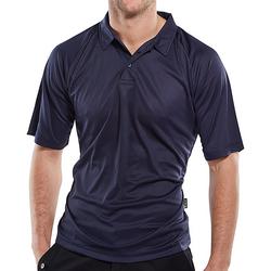 Beeswift B-Cool Short Sleeve Polo Shirt Navy Size 4XL Bcpksn4xl