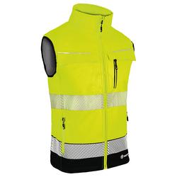 Beeswift Deltic High Visibility Gilet Two-Tone Saturn Yellow/Navy Blue
