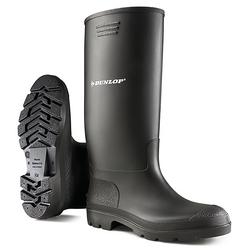Dunlop Black Pricemastor Non Safety Waterproof Wellington Boots 10.5