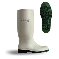Dunlop White Pricemastor Non Safety Waterproof Wellington Boots 4