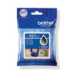 BrotherLC521BKBlackInkCart500pages