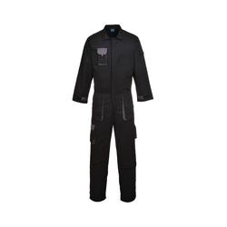 Portwest Black Texo Contrast Coverall Xl Tx15bkrxl