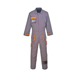 Portwest Grey Texo Contrast Coverall 2XL Tx15grrxxl