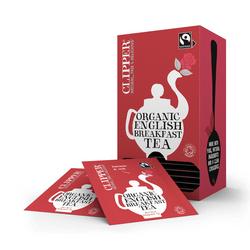 Clipper Fairtrade Organic English Breakfast Tea Bags (Pack of 25) 3027600