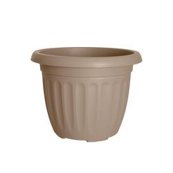 Whitefurze  40Cm Athens Round Planter Taupe 