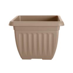 Whitefurze  40cm Athens Square Planter Taupe 