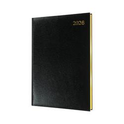 Collins Black Quarto Diary Week To View Appointment 2026 Qb7-26