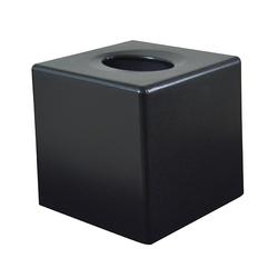 Corby Of Windsor Black Devon Cube Tissue Box Holder (Pack Of 6) 4621