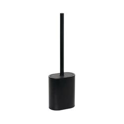 Sana Silicone Toilet Brush and Holder Black 10766