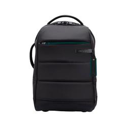  15.6 inch Trolley Backpack USB Black and Green 