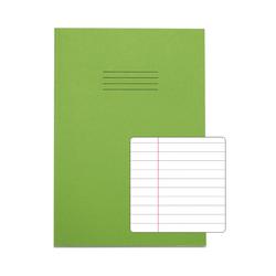 Rhino Exercise Book 80 Page A4 8mm Ruled Light Green Contract (Pack of 50) VEXV668-1205-6