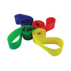 Plastic Team Bands Assorted (Pack of 20) PE-14351-PLAK