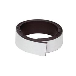 Q-Connect Magnetic Racking Strip White Pvc 20Mmx1.5mmx5m