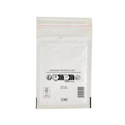 Sealed Air Bubble Lined Postal Bag White A000 110x160mm (Pack of 100) 103005566