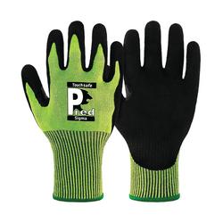 Pred Sigma Cut D Safety Gloves Sandy Nitrile Palm 1 Pair Green/Black 9 SN13DTQ-9