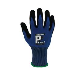 Pred Maple Cut E Safety Gloves Sandy Nitrile Palm 1 Pair Black/Blue 10 RPET15E-10