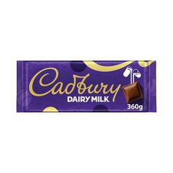 Cadbury Dairy Milk Chocolate Gift Bar 360 Grams 4256974