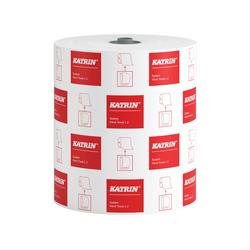 Katrin White Paper Towel Roll 2-Ply Large (Pack Of 6) 460232