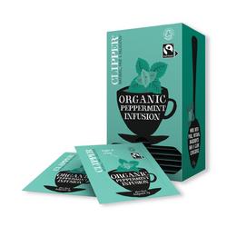 Clipper Fairtrade Organic Peppermint Tea Bags (Pack of 25) CTN409