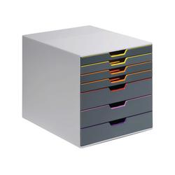 Durable Varicolor 7 Drawer Desktop Organiser Colour Coded A4+ 760727