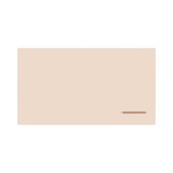 Bi-Office Loop Magnetic Lacquered Steel Surface Frameless board 1800x1000mm Desert WRL01870101