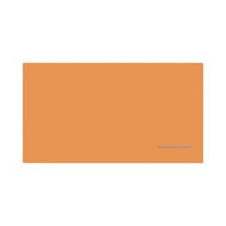 Bi-Office Loop Magnetic Lacquered Steel Surface Frameless board 2400x1000mm Tangerine WRL02890101
