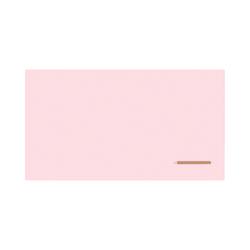 Bi-Office Loop Magnetic Lacquered Steel Surface Frameless board 2400x1000mm Peony WRL02910101