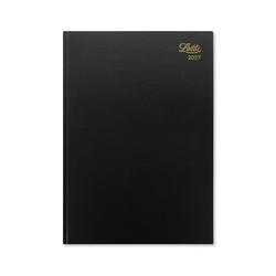 Letts Desk Diary Day Per Page A4 Black 2027 LT11ZBK27