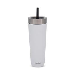 Contigo Luxe Stainless Steel Insulated Travel Tumbler/Straw 24oz Salt 2212917