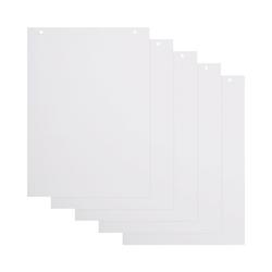 5 Star Plain Flipchart Pad 60gsm 20 Sheets A1 (Pack of 5) FS668897
