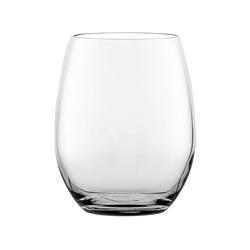 Vicrila FT Victoria Rocks 12.25oz Stemless Wine Glass Fine Rim Pack 6