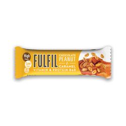 Fulfil Vitamin and Protein Bar Chocolate Peanut and Caramel 55g (Pack of 15) 122126
