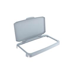 Durable 60L Hinged Bin Lid Grey Recycling Bin Lid Food Safe Durabin