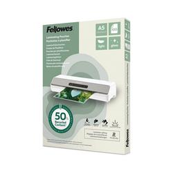 Fellowes Recycled A5 Laminating Pouches Gloss 80 Micron (Pack of 100) 100143440
