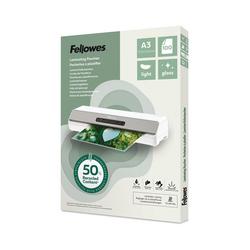 Fellowes Recycled A3 Laminating Pouches Gloss 80 Micron (Pack of 100) 100142988