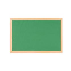 Bi-Office Earth Prime Felt Notice Board Oak MDF Frame Green 180x120cm FB8544233