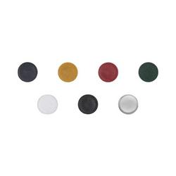 Bi-Office Round Magnets 25mm Assorted Colours Pack of 10 IM140909