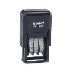 Trodat 4810 Self-Inking Date Stamp Black 70169