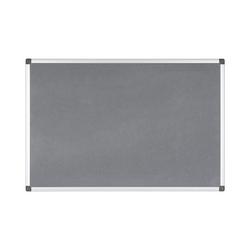 Bi-Office Felt Noticeboard 120x90cm Aluminium Frame Grey FA0542170
