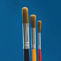 Short Round Nylon Paint Brushes Assorted (Pack of 30) AR01067