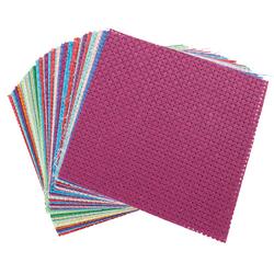 Binca Textile Squares 150x150mm Assorted (Pack of 50) TE00040