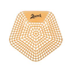 2Work Scented Urinal Screen Mango (Pack of 10) 2W10420