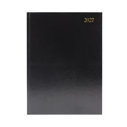5 Star Black Desk Diary Week To View A5 2027 Kfa53bk27