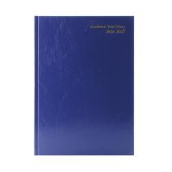 Academic Diary Week To View A4 Blue 2026-2027 KF3A4ABU26