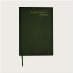 Academic Diary Week To View A5 Green 2026-2027 KF3A5AGN26