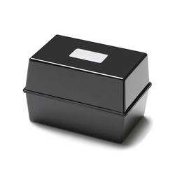 5 Star Black Card Index Box 8X5 Inch Fs676891