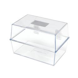 5 Star Card Index Box 8X5in Crystal Fs677019