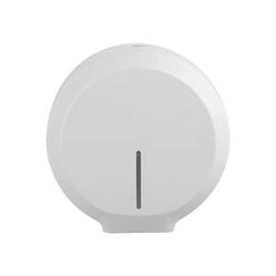 White Essence Commercial Mini Jumbo Toilet Roll Dispenser