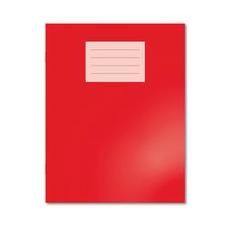 Hamelin Oxford Exercise Book 8mm Lined 229x178mm Red (Pack of 100)
